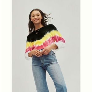 Anthropologie Alena Tie Dye Pullover